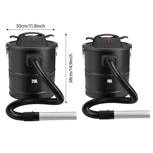 Compacte open haarden Asstofzuiger Huishoudelijke- 20L 2