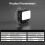 Magnetic Camera Fill Light With Cold Shoe Mount 150Lux 2