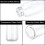 500ml Clear Glass Water Bottle with Lid 5