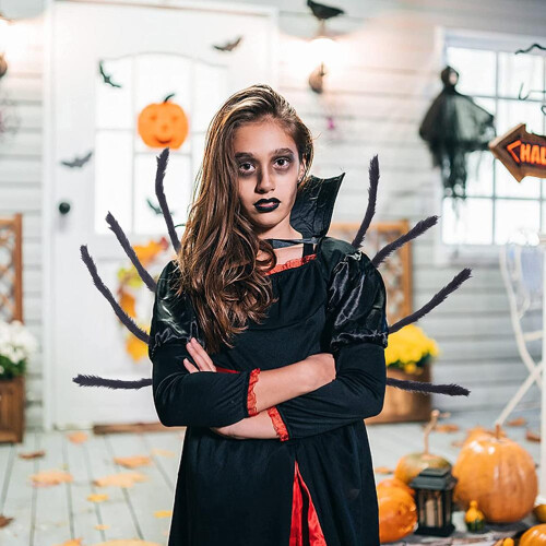 Jättespindelryggsäckskostym till Halloween 2
