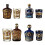 Commemorative American 250th Glass-blue bottle two piec 2