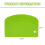 Dough Scraper Set – Food-Grade PP, 3-Piece 4