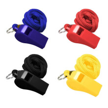 Apito esportivo com cordão para treinadores e árbitros.