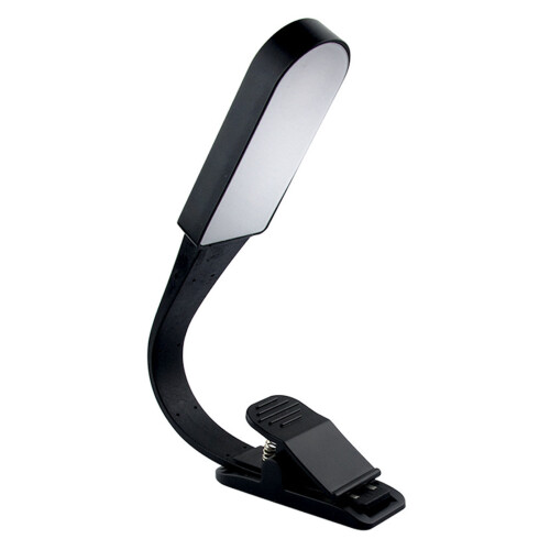 Adjustable Clip-on Reading Light, Plastic, 200mm