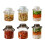 Food Grade Plastic Storage Container 5L/7L/10L-S Black 2