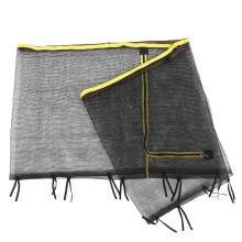 Sicherheitsnetz für Trampolin mit rundem Rahmen – Nylon, Reißverschluss