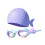 Children's Silicone Swimming Goggles and Cap Set 5