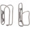 Titanium fietsbidonhouder 15,2 cm 4