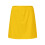 Women's Casual Solid Athletic Skirt Yellow M 4