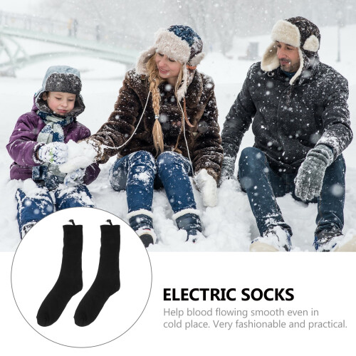 Beheizbare Thermosocken mit Batteriefach – Baumwolle, Einheitsgröße 2