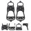 Ice Traction Shoe Covers Black Unisex 1 Pair 4