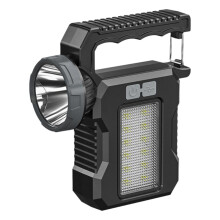 Torcia a LED solare con 4 modalità e ricarica USB-C