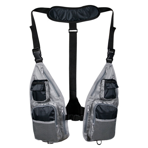 Fishing Vest Breathable Adjustable with Pockets for Men