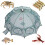Rete da pesca pieghevole automatica – 4/6/8/10 fori 1