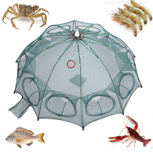 Rete da pesca pieghevole automatica – 4/6/8/10 fori