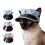 Protective Pet Cap Outdoor Sunhat Protect From Sunlight-Blue S 3