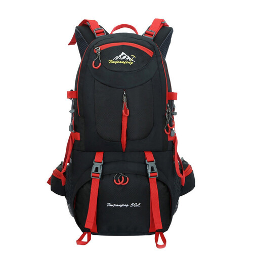 50L Hiking Backpack, 45+5L Lightweight Camping Backpack with Multiple Compartments 1