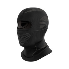 Cold Weather Activewear Face Mask Flexible Nose Bridge-Black
