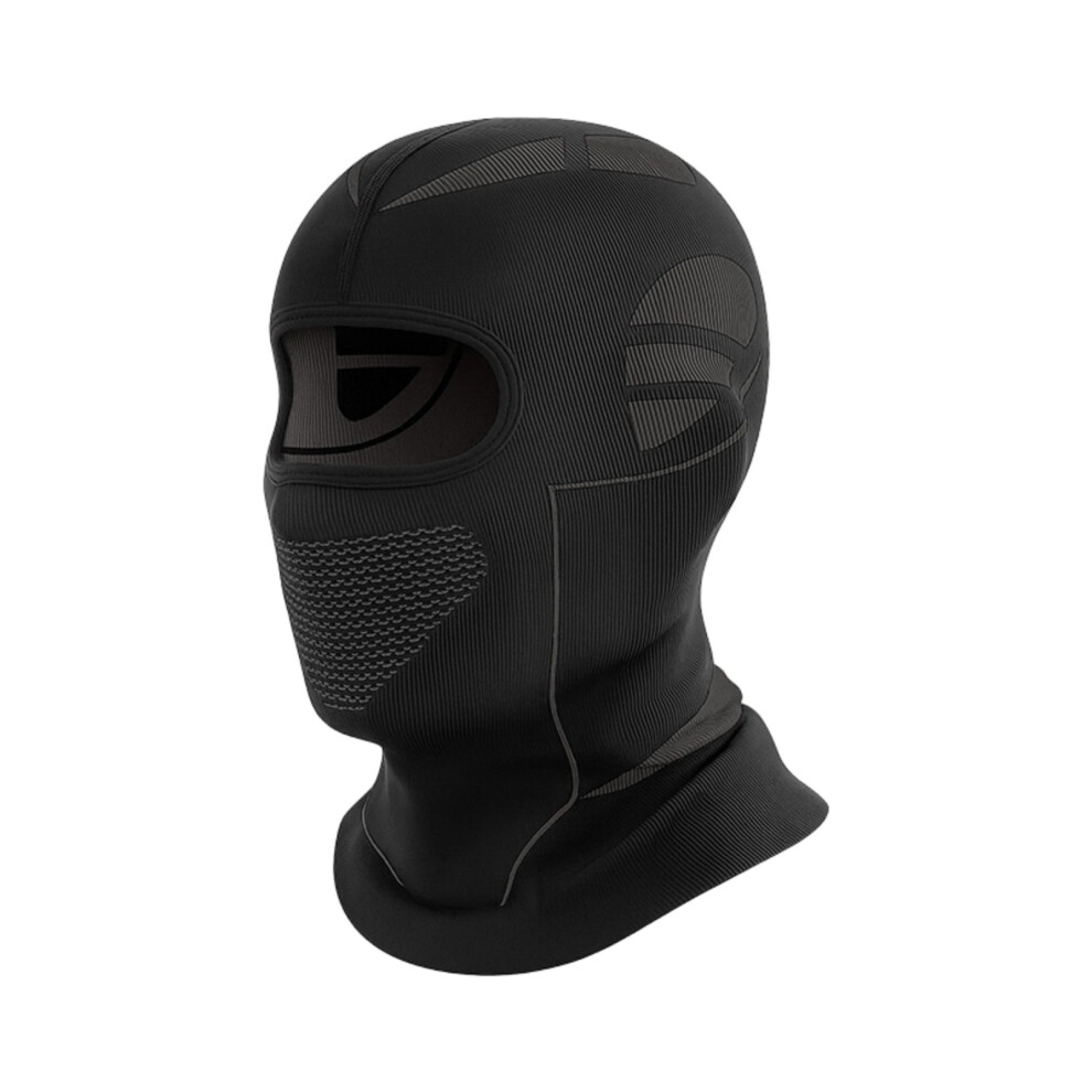 Cold Weather Activewear Face Mask Flexible Nose Bridge-Black 7754002769184