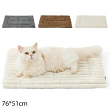 Selvoppvarmende kjæledyrmatte – myk, vaskbar, trådløs for katter