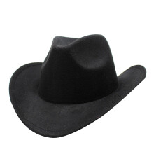 Cowboyhatt i ull, voksen, unisex, festhatt