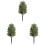 20inch Flocked Artificial Christmas Trees (3 Pack) 1