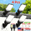 Solar Street Light with Motion Sensor, 3 Modes, 2 Pack 1