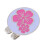2-teiliger Golfhutclip mit Blumenmuster 3