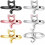 6pcs Adjustable Metal Crochet Rings for Finger 1