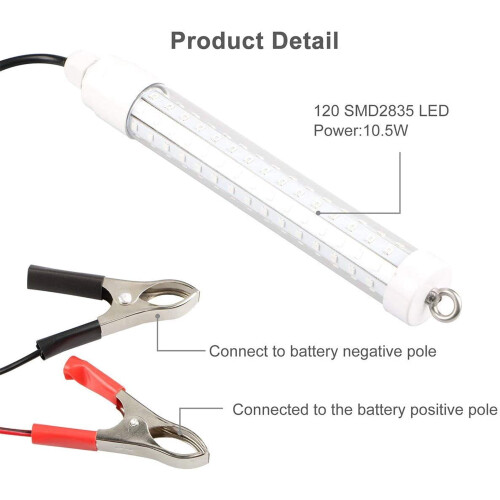 Υποβρύχιο Φως Ψαρέματος 120LED Πράσινο 1000Lumen 2