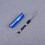 Ultra-Bright LED Pocket Torch Blue Waterproof Aluminium 5