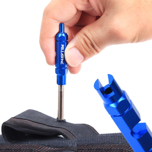 RISK Valve Core Tool for Schrader & Presta Valves 2