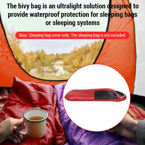 Waterproof Bivy Bag for Sleeping Bag – 70D Ripstop, 1