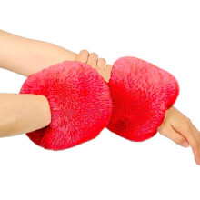 Women's Faux Fur Wrist Cuffs – 1 Pair