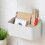 Wall-Mounted Plastic Storage Basket for Kitchen & Bathroom 1