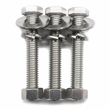 1/4-20x1-3/4" Sechskantschrauben aus Edelstahl mit Vollgewinde