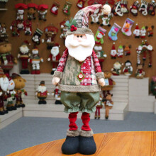 Tacar Ornáidí Crann Nollag Fear Sneachta Elk Doll