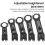 Verstellbarer Aluminium-Lenkervorbau – 31,8 mm oder 5
