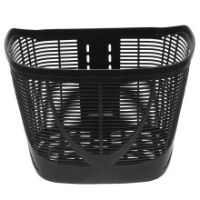 Panier de vélo en plastique noir pour enfants – 33,5 x 25 x 23 cm