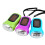 3LED Mini Flashlight with Hand Crank & Solar Rechargeable 3
