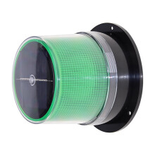 Faro di segnalazione a LED ad energia solare con base magnetica