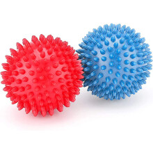 8 cm Solid Rubber Massage Balls Set of 2