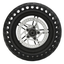 8,5 inch elektrische scooter achterwielassemblage met massief