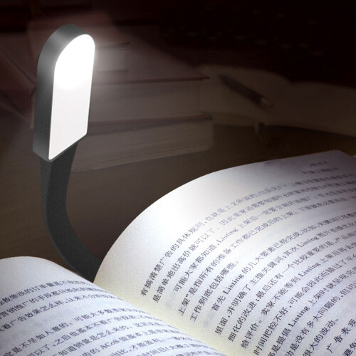 Adjustable Clip-on Reading Light, Plastic, 200mm 2