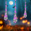 3Pack Halloween Lighted Spider Egg Sacs 5