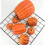 7-Piece Foam Pumpkin Decor Set Orange and White 2