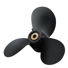 Hajómotor propeller4-6HP fekete, 3 lapátos, 9 bordás