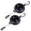 Tree Stand Gear Hoist 29.5 Ft Retractable Black 2 Pcs 1