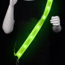 LED-Laufgürtel, USB-aufladbar, 3 Modi, 14 LEDs, 140,5 cm