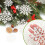 36-Pack White Plastic Hanging Snowflake Ornaments 3